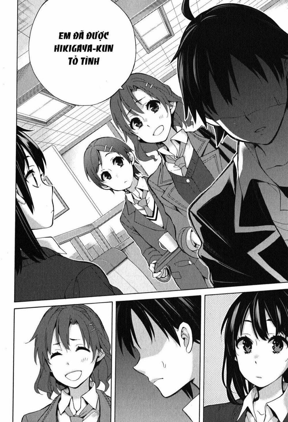 Truyện Tranh Chuyện Tình Thanh Xuân Bi Hài Của Tôi Quả Nhiên Là Sai Lầm - Oregairu trang 6