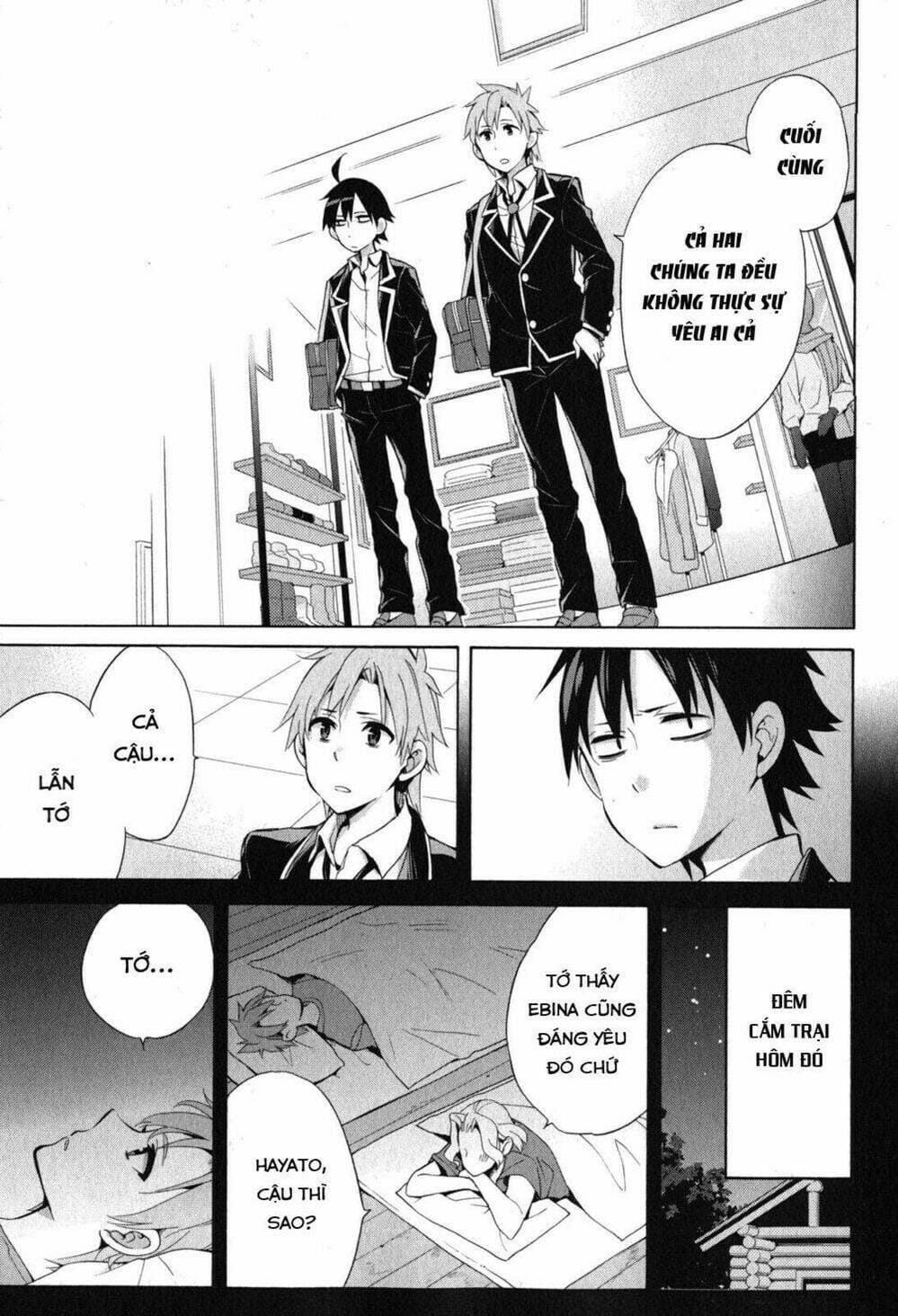 Truyện Tranh Chuyện Tình Thanh Xuân Bi Hài Của Tôi Quả Nhiên Là Sai Lầm - Oregairu trang 6