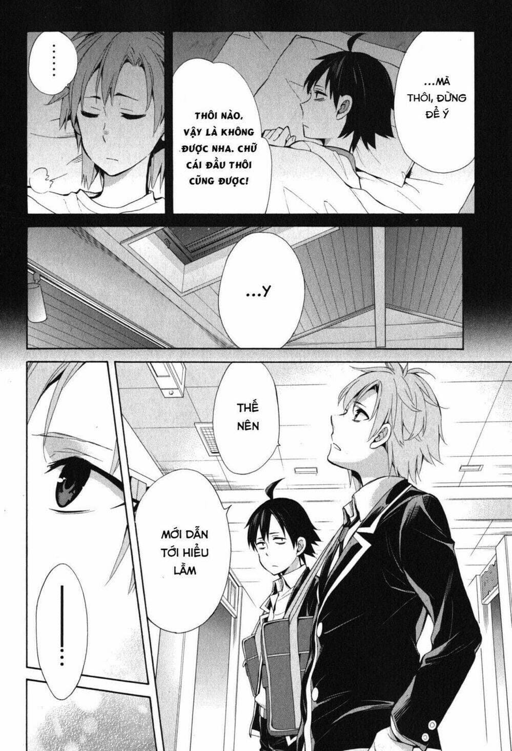 Truyện Tranh Chuyện Tình Thanh Xuân Bi Hài Của Tôi Quả Nhiên Là Sai Lầm - Oregairu trang 6