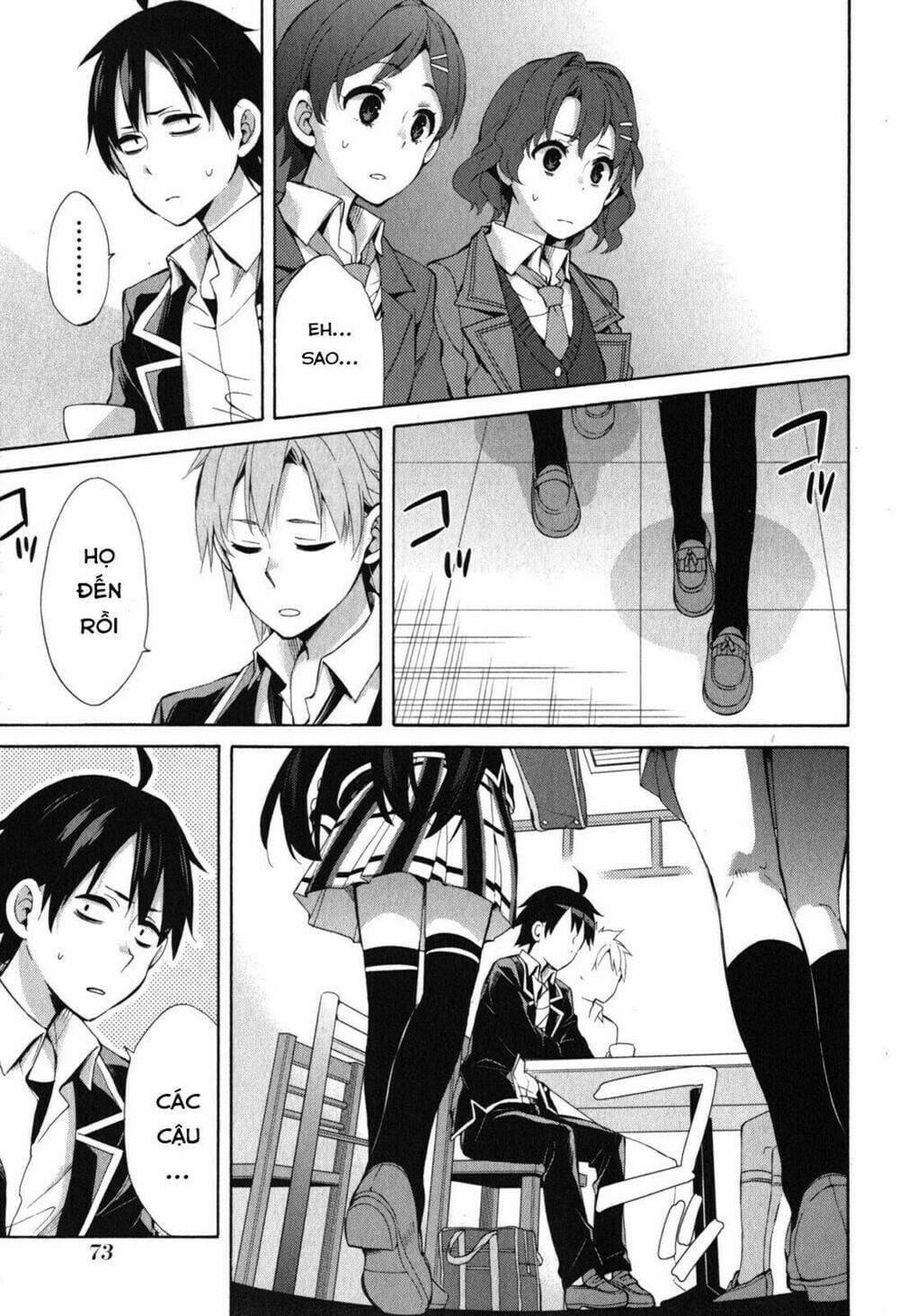 Truyện Tranh Chuyện Tình Thanh Xuân Bi Hài Của Tôi Quả Nhiên Là Sai Lầm - Oregairu trang 6