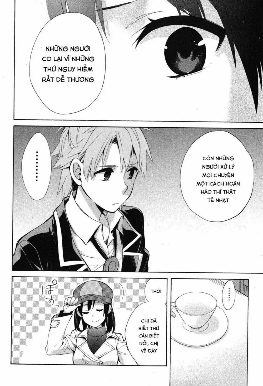 Truyện Tranh Chuyện Tình Thanh Xuân Bi Hài Của Tôi Quả Nhiên Là Sai Lầm - Oregairu trang 6