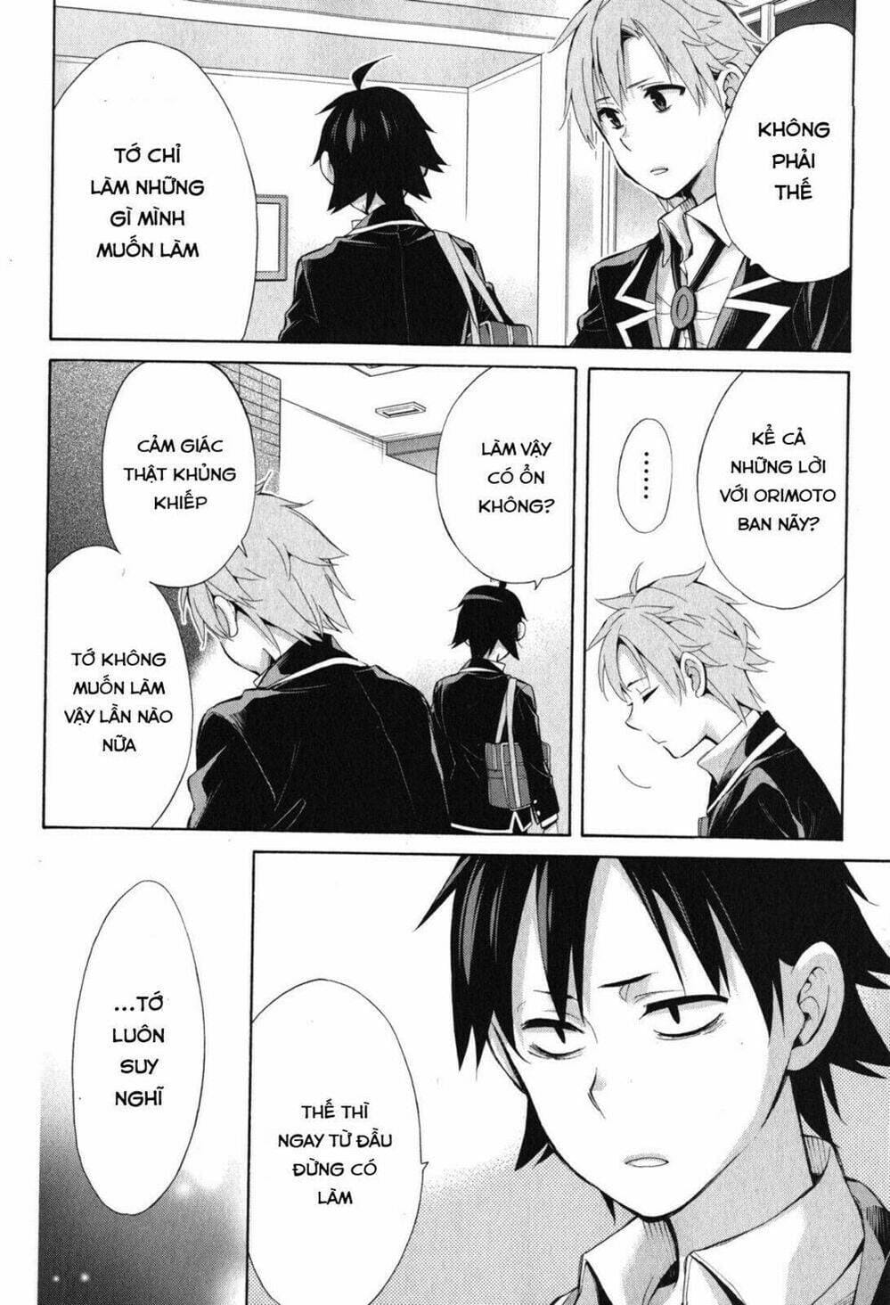 Truyện Tranh Chuyện Tình Thanh Xuân Bi Hài Của Tôi Quả Nhiên Là Sai Lầm - Oregairu trang 6