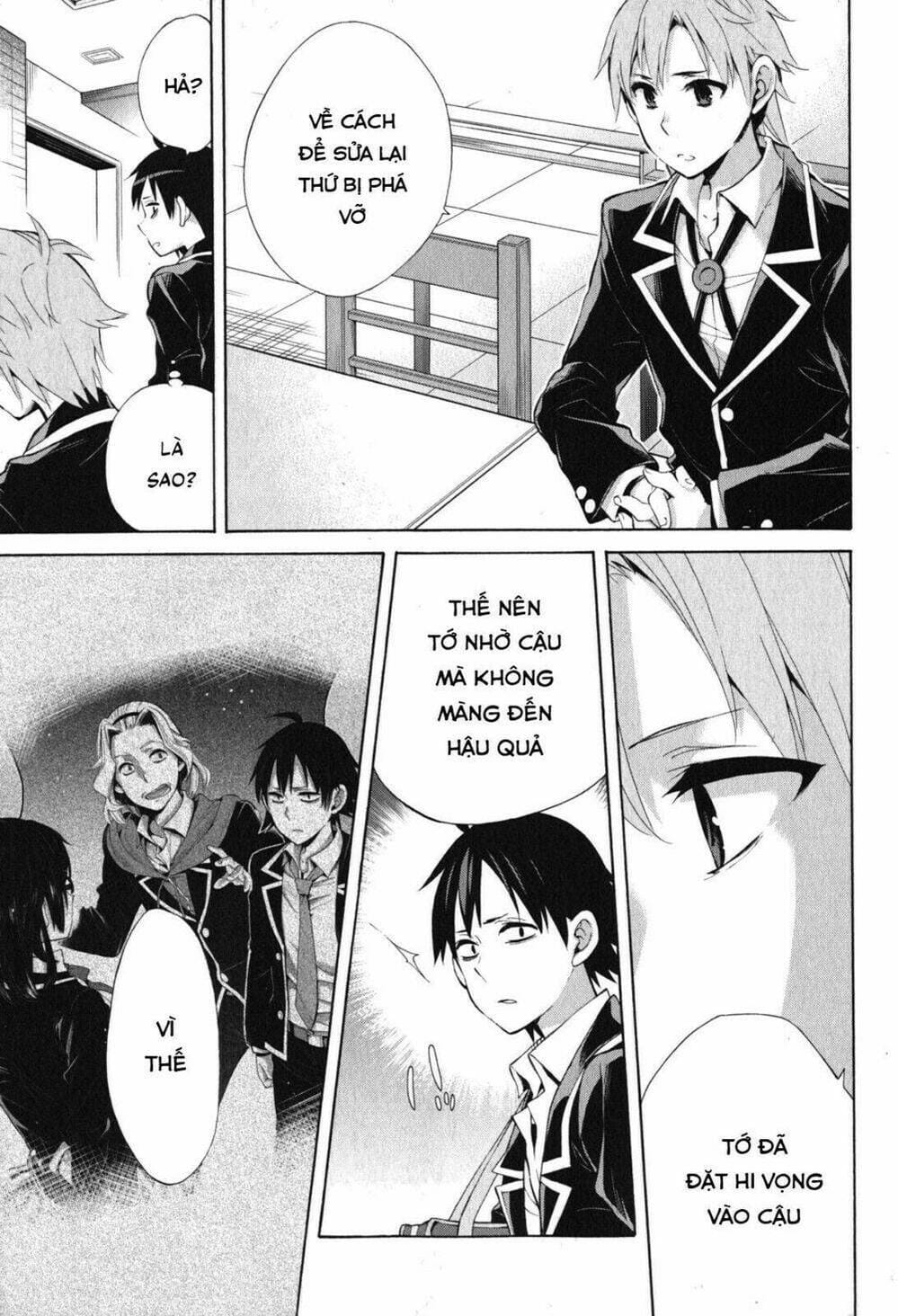 Truyện Tranh Chuyện Tình Thanh Xuân Bi Hài Của Tôi Quả Nhiên Là Sai Lầm - Oregairu trang 6