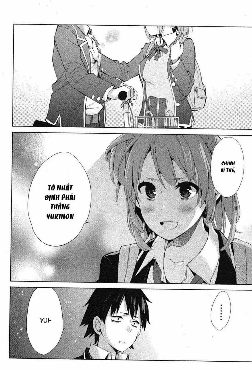 Truyện Tranh Chuyện Tình Thanh Xuân Bi Hài Của Tôi Quả Nhiên Là Sai Lầm - Oregairu trang 6