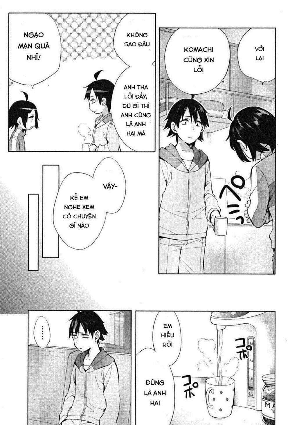 Truyện Tranh Chuyện Tình Thanh Xuân Bi Hài Của Tôi Quả Nhiên Là Sai Lầm - Oregairu trang 6