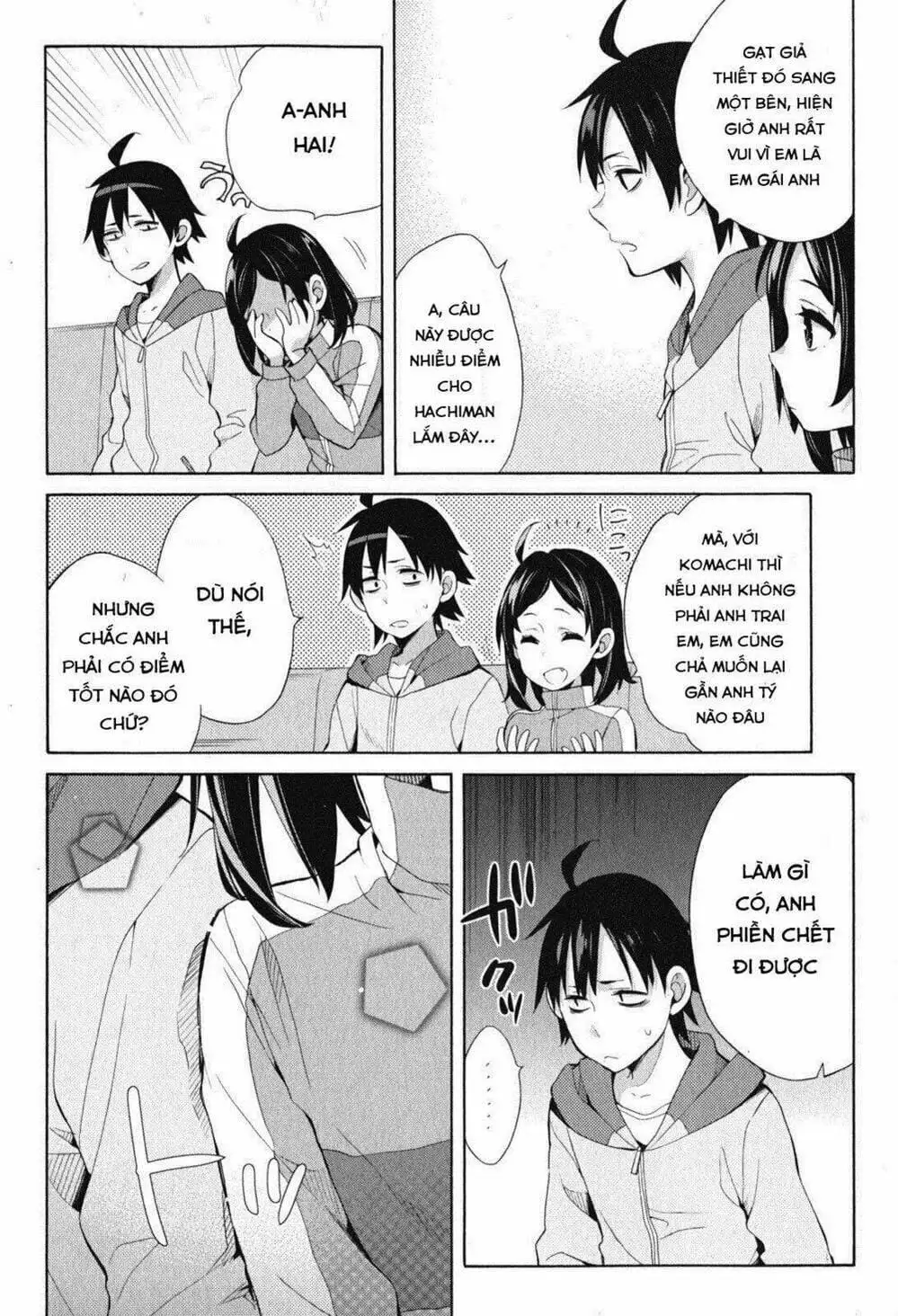 Truyện Tranh Chuyện Tình Thanh Xuân Bi Hài Của Tôi Quả Nhiên Là Sai Lầm - Oregairu trang 6