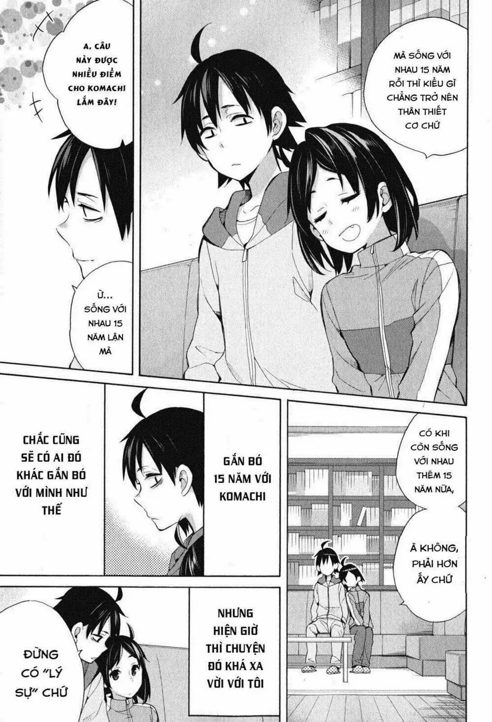 Truyện Tranh Chuyện Tình Thanh Xuân Bi Hài Của Tôi Quả Nhiên Là Sai Lầm - Oregairu trang 6