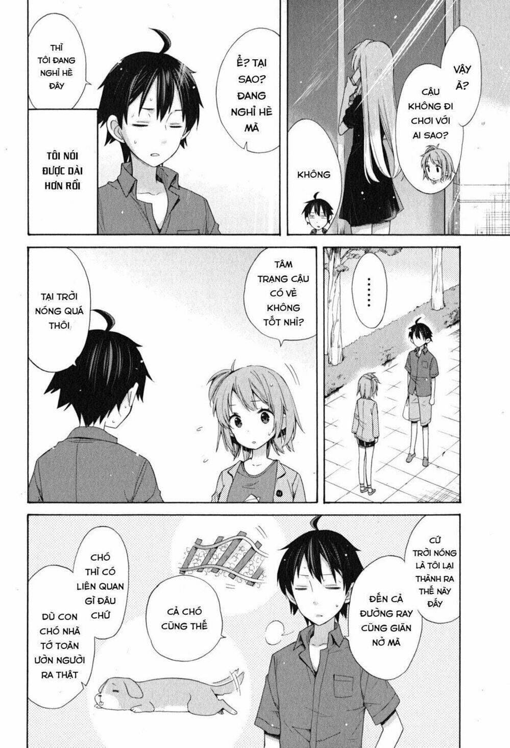 Truyện Tranh Chuyện Tình Thanh Xuân Bi Hài Của Tôi Quả Nhiên Là Sai Lầm - Oregairu trang 6