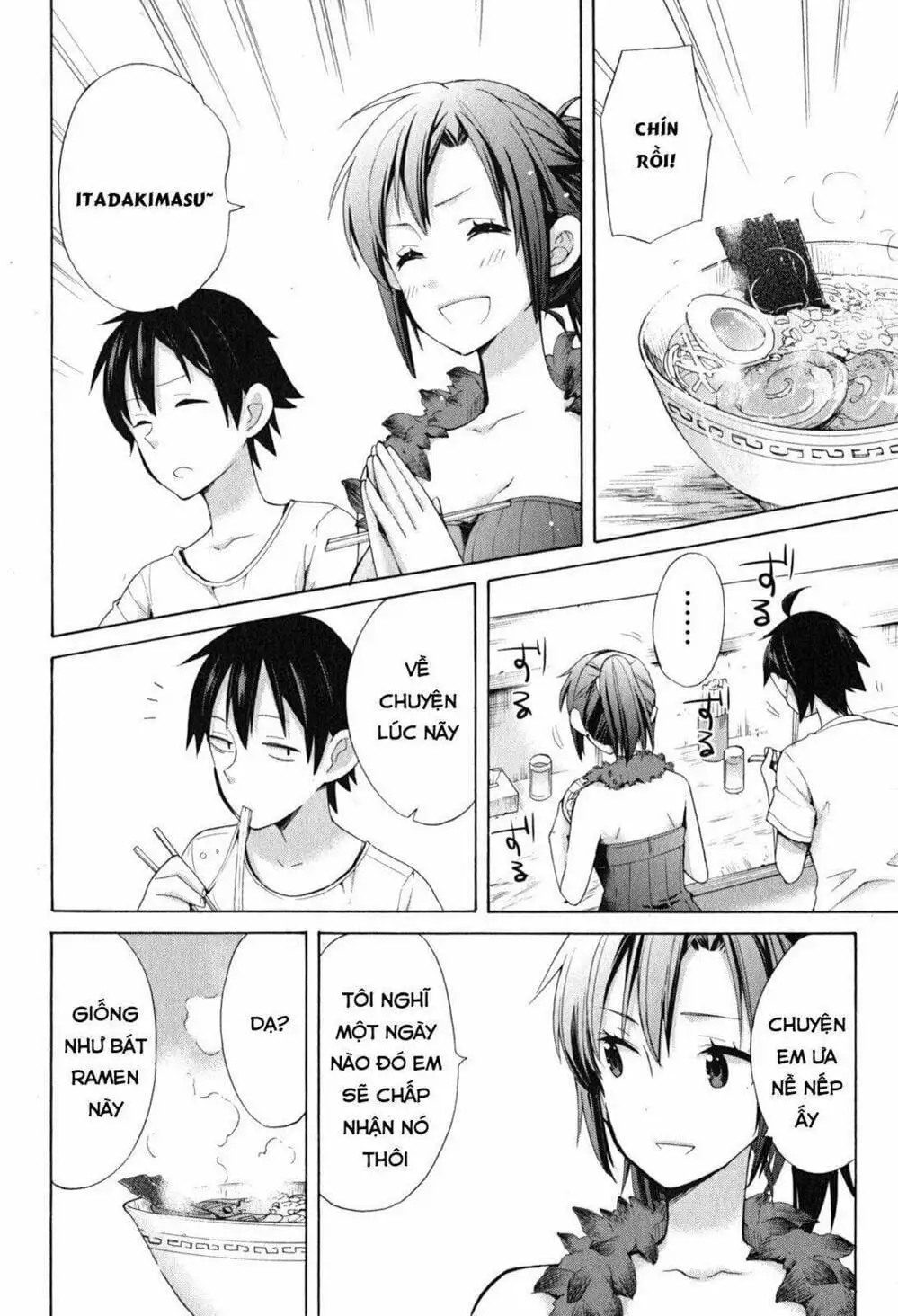 Truyện Tranh Chuyện Tình Thanh Xuân Bi Hài Của Tôi Quả Nhiên Là Sai Lầm - Oregairu trang 6