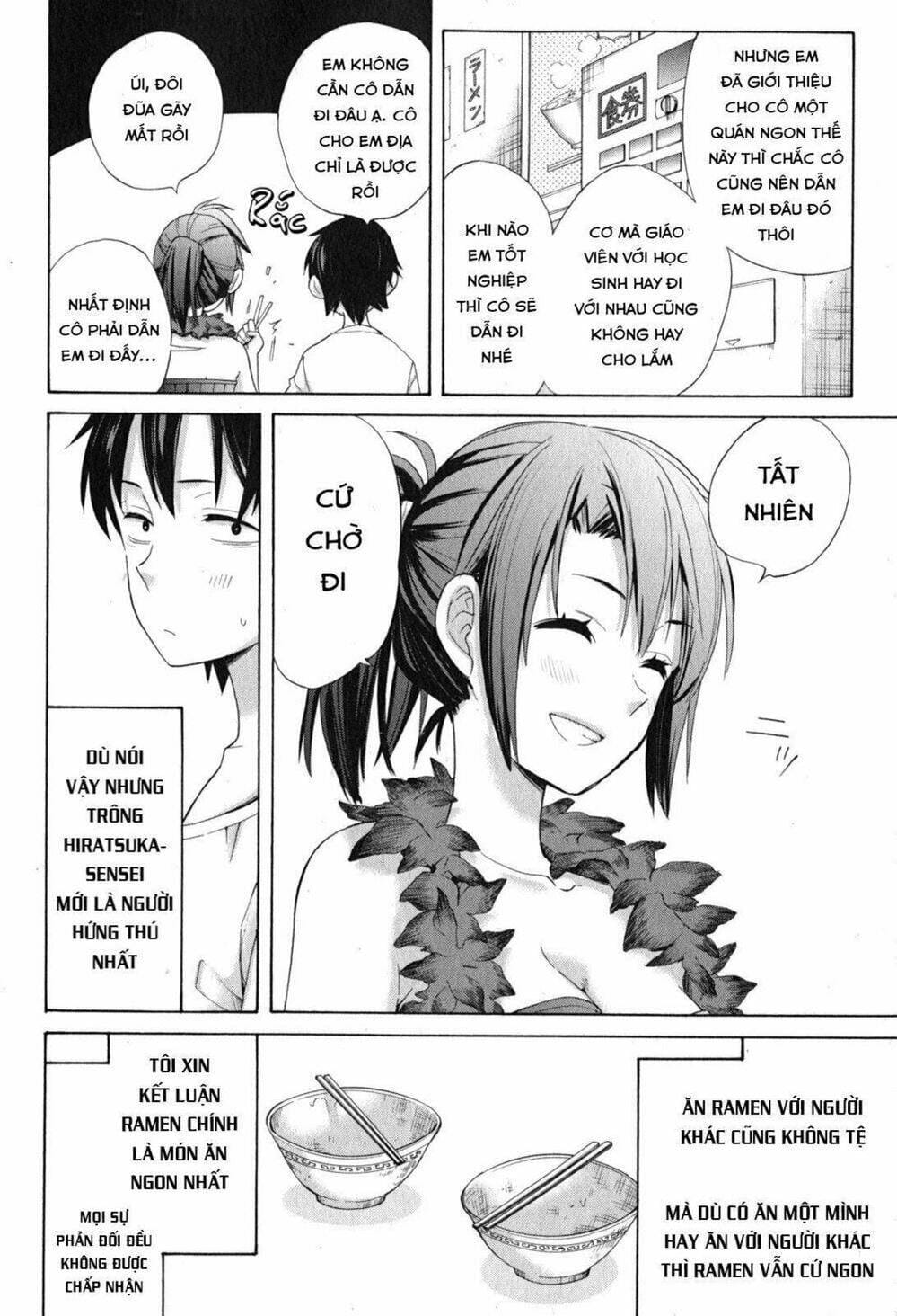 Truyện Tranh Chuyện Tình Thanh Xuân Bi Hài Của Tôi Quả Nhiên Là Sai Lầm - Oregairu trang 6