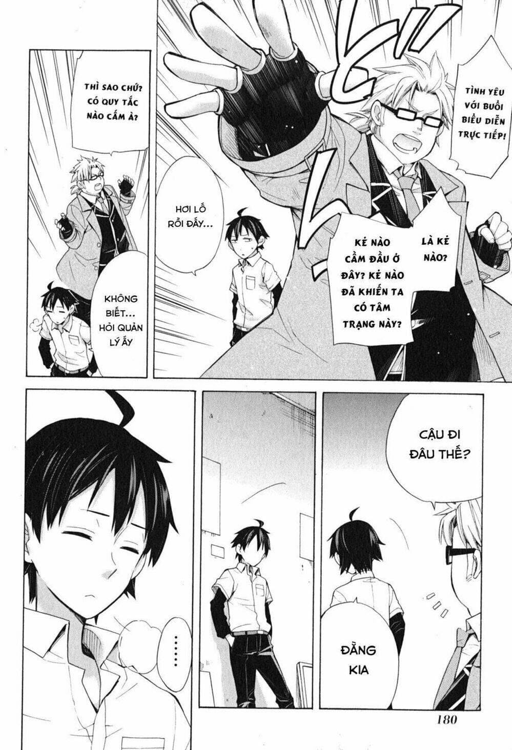 Truyện Tranh Chuyện Tình Thanh Xuân Bi Hài Của Tôi Quả Nhiên Là Sai Lầm - Oregairu trang 6