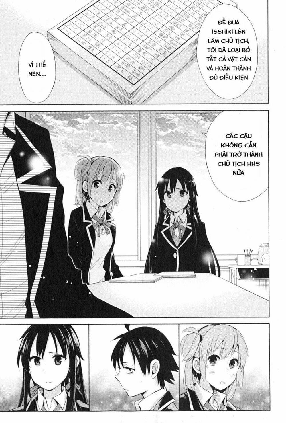 Truyện Tranh Chuyện Tình Thanh Xuân Bi Hài Của Tôi Quả Nhiên Là Sai Lầm - Oregairu trang 6