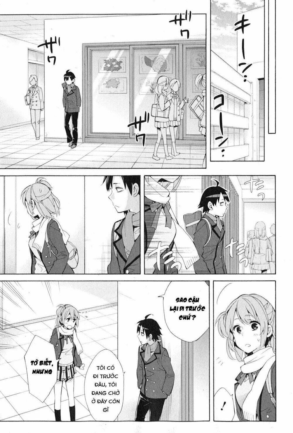 Truyện Tranh Chuyện Tình Thanh Xuân Bi Hài Của Tôi Quả Nhiên Là Sai Lầm - Oregairu trang 6