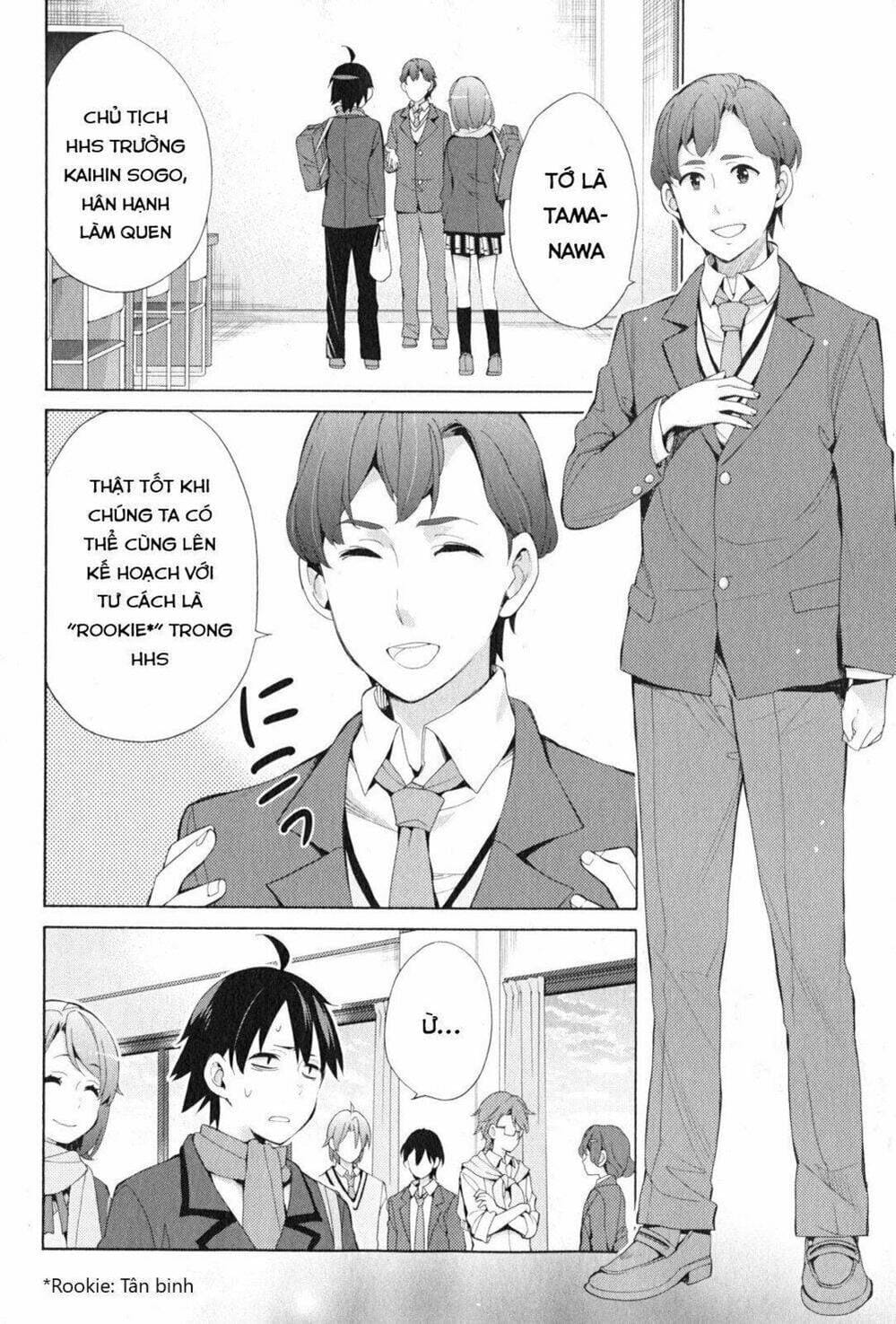 Truyện Tranh Chuyện Tình Thanh Xuân Bi Hài Của Tôi Quả Nhiên Là Sai Lầm - Oregairu trang 6