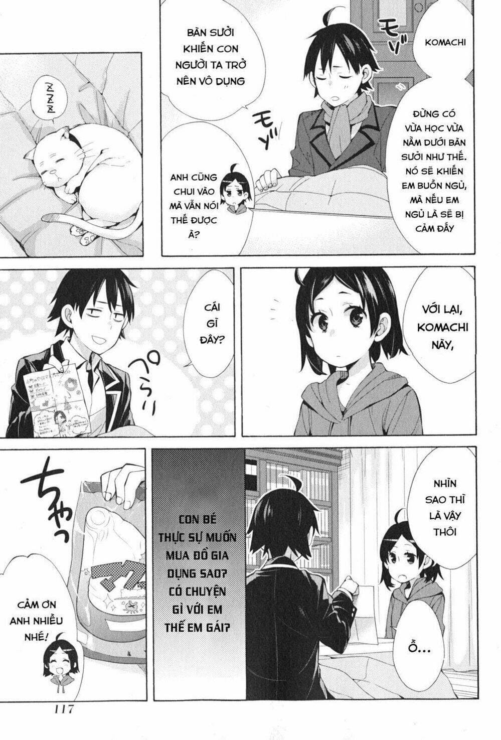 Truyện Tranh Chuyện Tình Thanh Xuân Bi Hài Của Tôi Quả Nhiên Là Sai Lầm - Oregairu trang 6