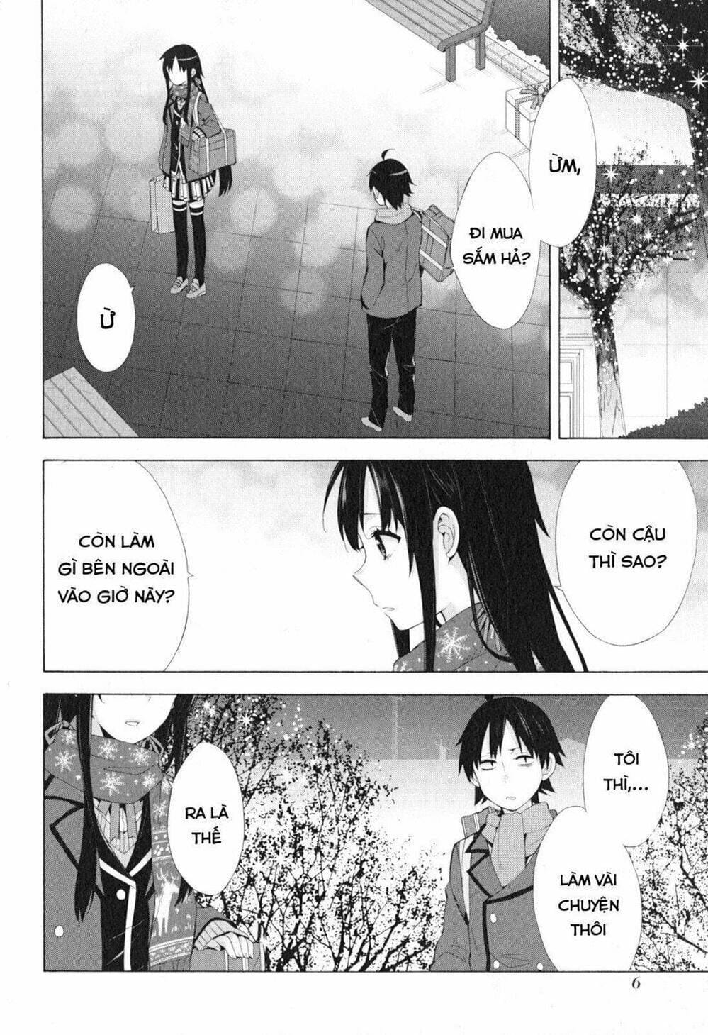 Truyện Tranh Chuyện Tình Thanh Xuân Bi Hài Của Tôi Quả Nhiên Là Sai Lầm - Oregairu trang 6