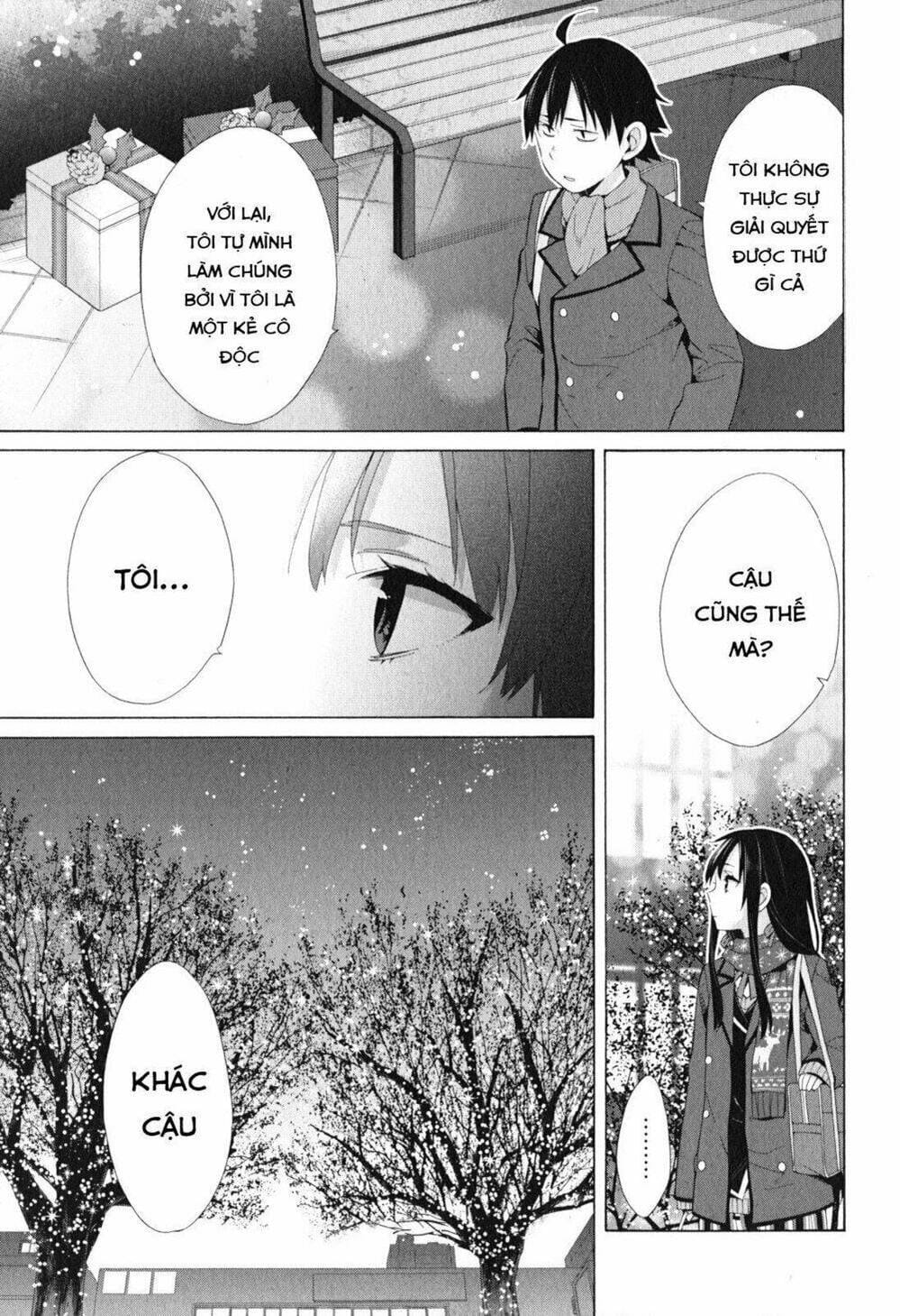 Truyện Tranh Chuyện Tình Thanh Xuân Bi Hài Của Tôi Quả Nhiên Là Sai Lầm - Oregairu trang 6