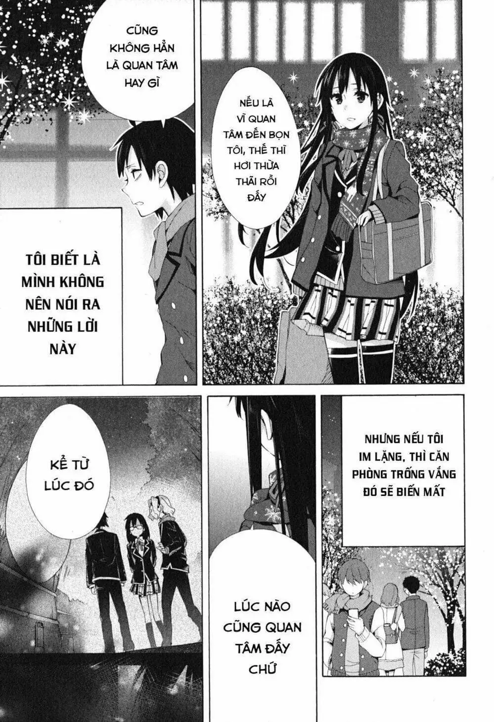 Truyện Tranh Chuyện Tình Thanh Xuân Bi Hài Của Tôi Quả Nhiên Là Sai Lầm - Oregairu trang 6