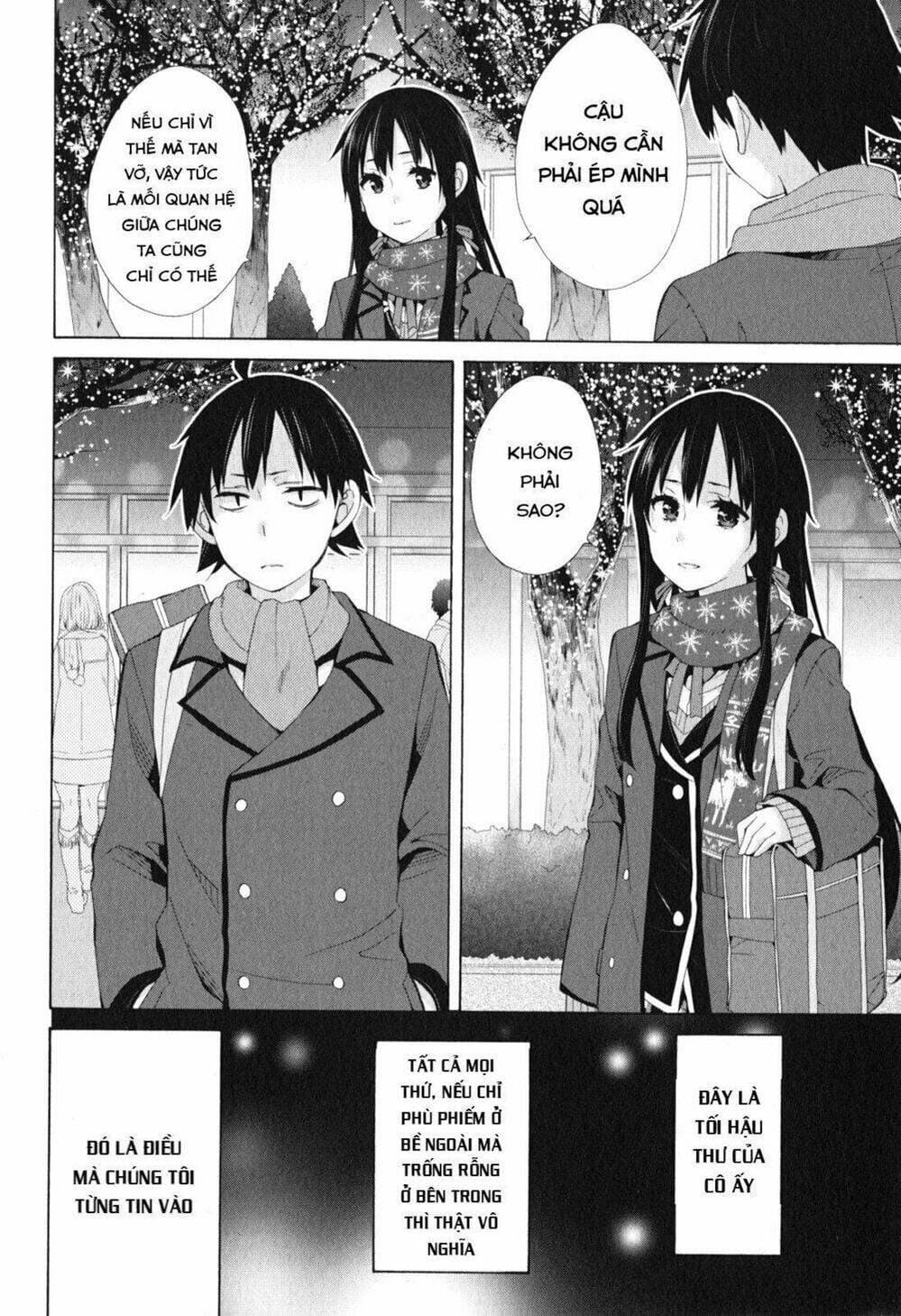 Truyện Tranh Chuyện Tình Thanh Xuân Bi Hài Của Tôi Quả Nhiên Là Sai Lầm - Oregairu trang 6