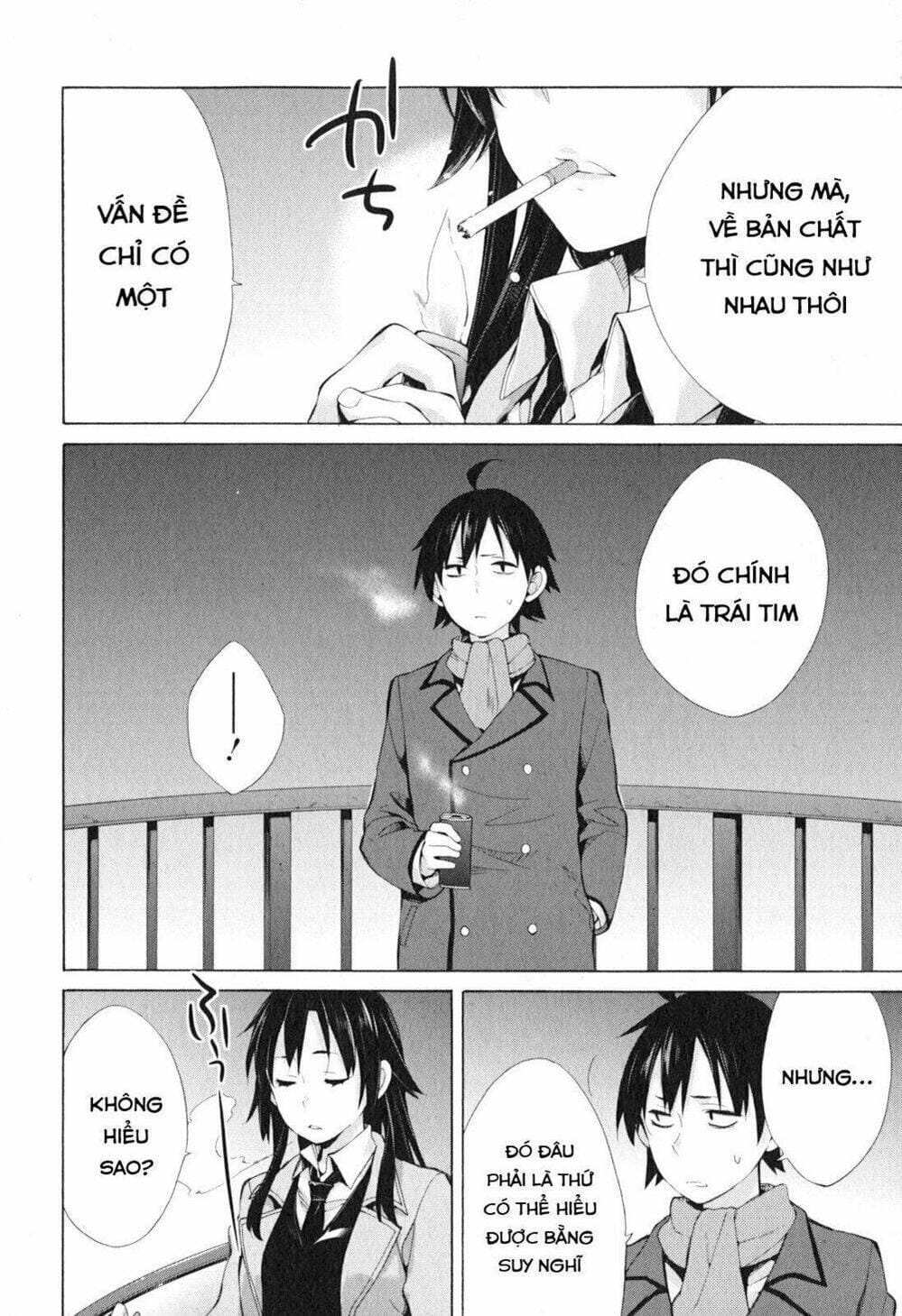 Truyện Tranh Chuyện Tình Thanh Xuân Bi Hài Của Tôi Quả Nhiên Là Sai Lầm - Oregairu trang 6