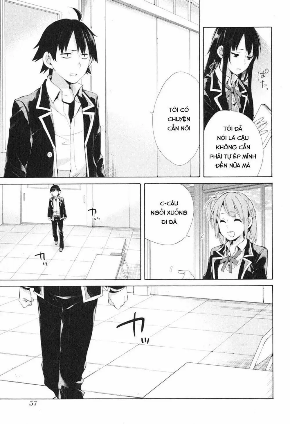 Truyện Tranh Chuyện Tình Thanh Xuân Bi Hài Của Tôi Quả Nhiên Là Sai Lầm - Oregairu trang 6