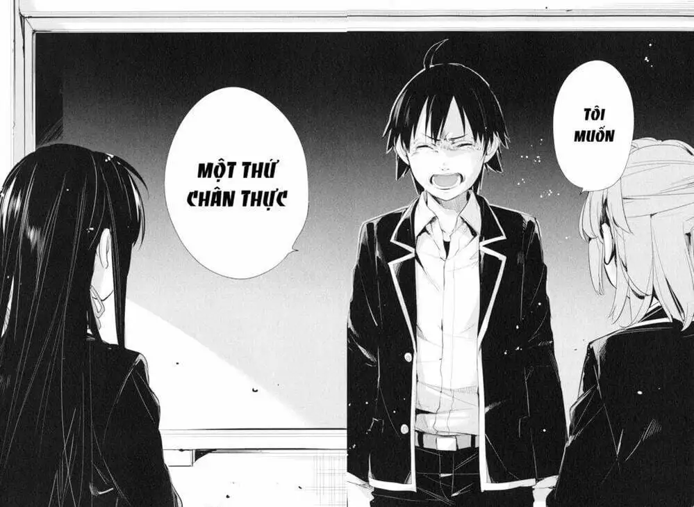 Truyện Tranh Chuyện Tình Thanh Xuân Bi Hài Của Tôi Quả Nhiên Là Sai Lầm - Oregairu trang 6