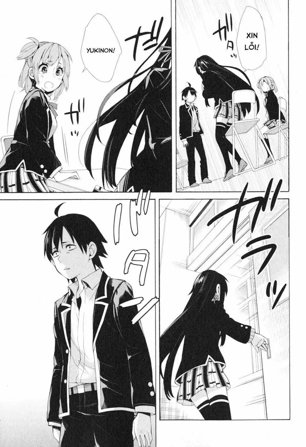 Truyện Tranh Chuyện Tình Thanh Xuân Bi Hài Của Tôi Quả Nhiên Là Sai Lầm - Oregairu trang 6