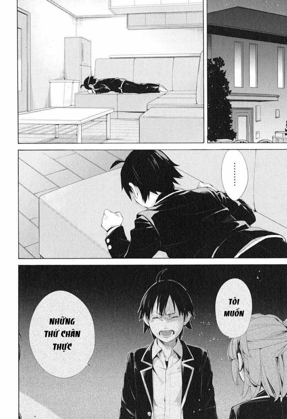 Truyện Tranh Chuyện Tình Thanh Xuân Bi Hài Của Tôi Quả Nhiên Là Sai Lầm - Oregairu trang 6