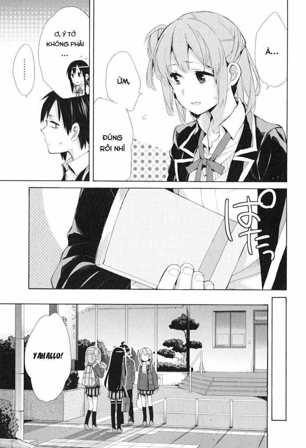 Truyện Tranh Chuyện Tình Thanh Xuân Bi Hài Của Tôi Quả Nhiên Là Sai Lầm - Oregairu trang 6
