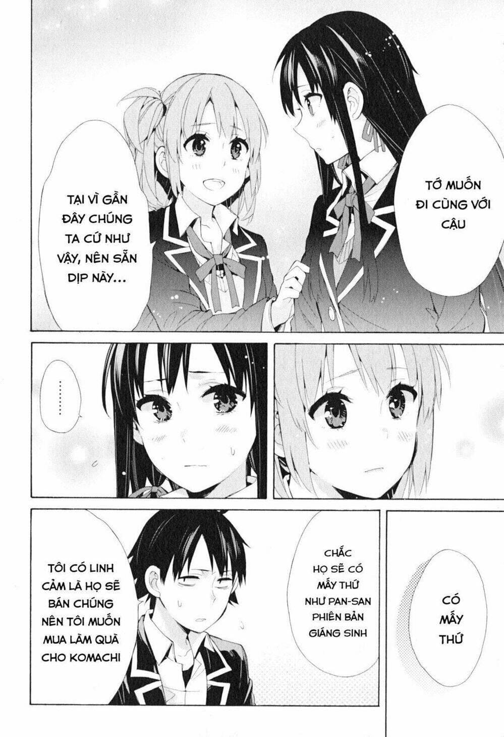 Truyện Tranh Chuyện Tình Thanh Xuân Bi Hài Của Tôi Quả Nhiên Là Sai Lầm - Oregairu trang 6