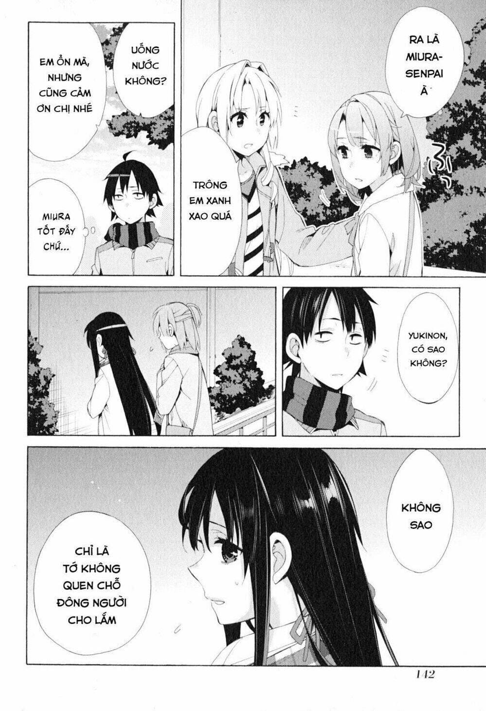 Truyện Tranh Chuyện Tình Thanh Xuân Bi Hài Của Tôi Quả Nhiên Là Sai Lầm - Oregairu trang 6