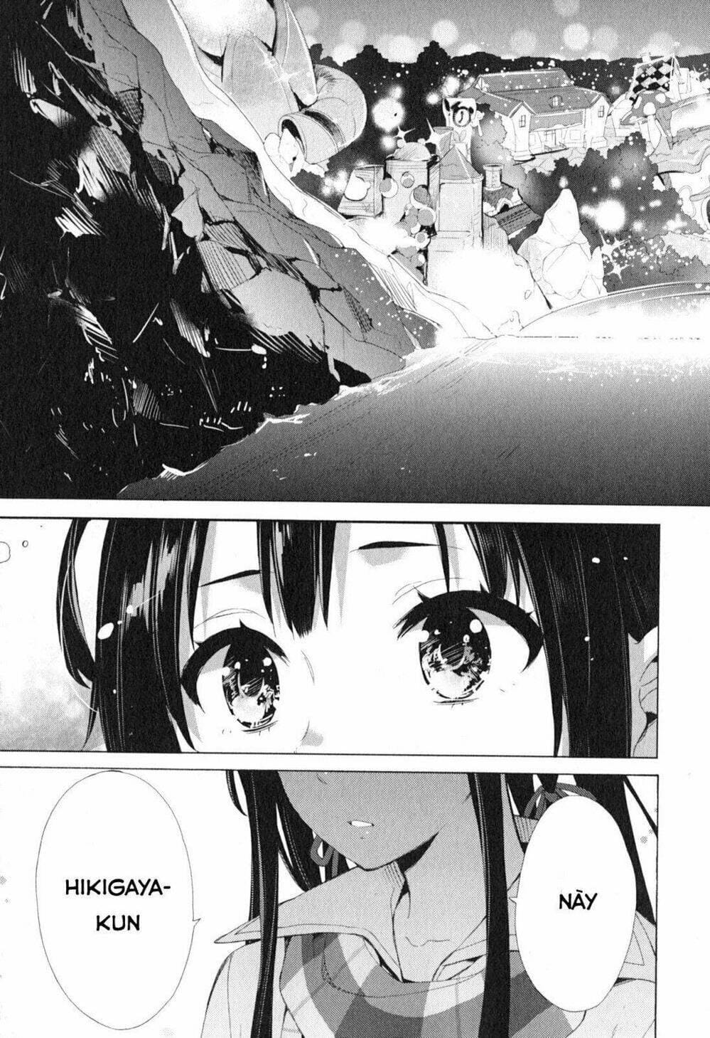 Truyện Tranh Chuyện Tình Thanh Xuân Bi Hài Của Tôi Quả Nhiên Là Sai Lầm - Oregairu trang 6