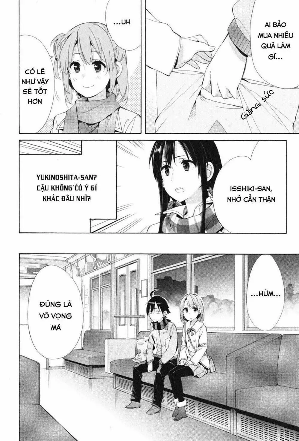 Truyện Tranh Chuyện Tình Thanh Xuân Bi Hài Của Tôi Quả Nhiên Là Sai Lầm - Oregairu trang 6