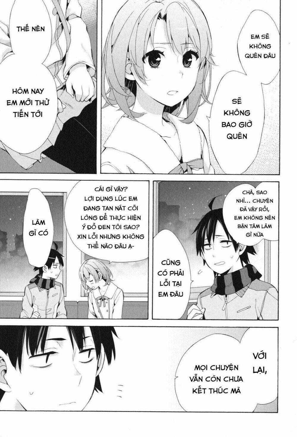 Truyện Tranh Chuyện Tình Thanh Xuân Bi Hài Của Tôi Quả Nhiên Là Sai Lầm - Oregairu trang 6