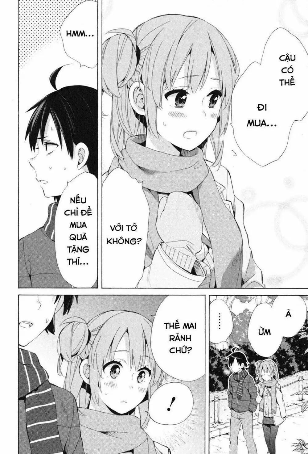 Truyện Tranh Chuyện Tình Thanh Xuân Bi Hài Của Tôi Quả Nhiên Là Sai Lầm - Oregairu trang 6