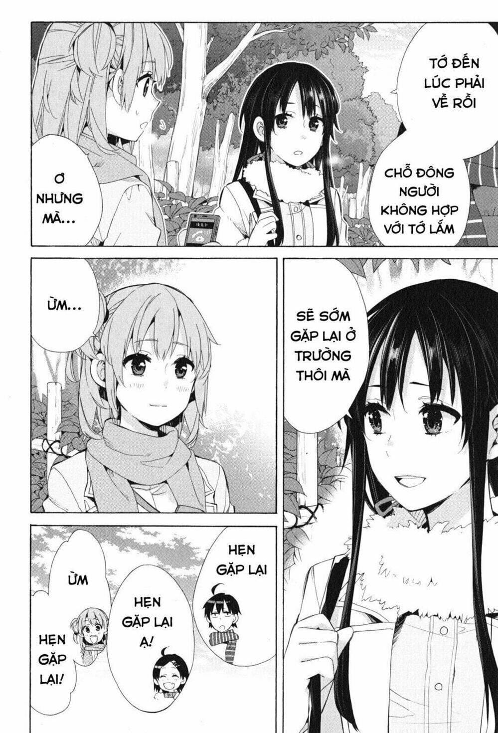 Truyện Tranh Chuyện Tình Thanh Xuân Bi Hài Của Tôi Quả Nhiên Là Sai Lầm - Oregairu trang 6