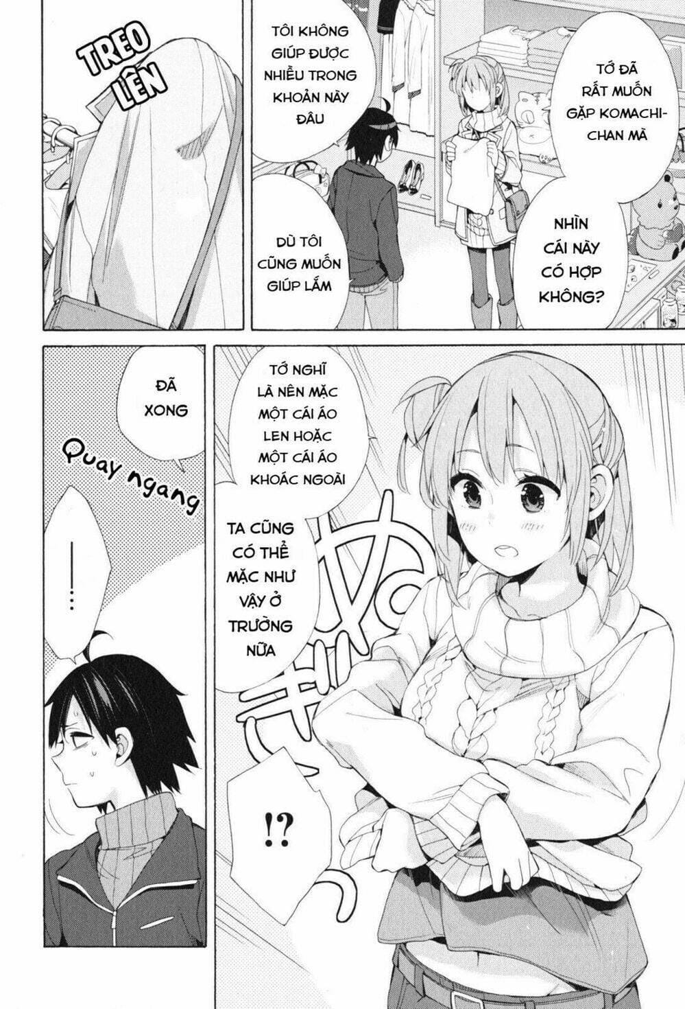 Truyện Tranh Chuyện Tình Thanh Xuân Bi Hài Của Tôi Quả Nhiên Là Sai Lầm - Oregairu trang 6