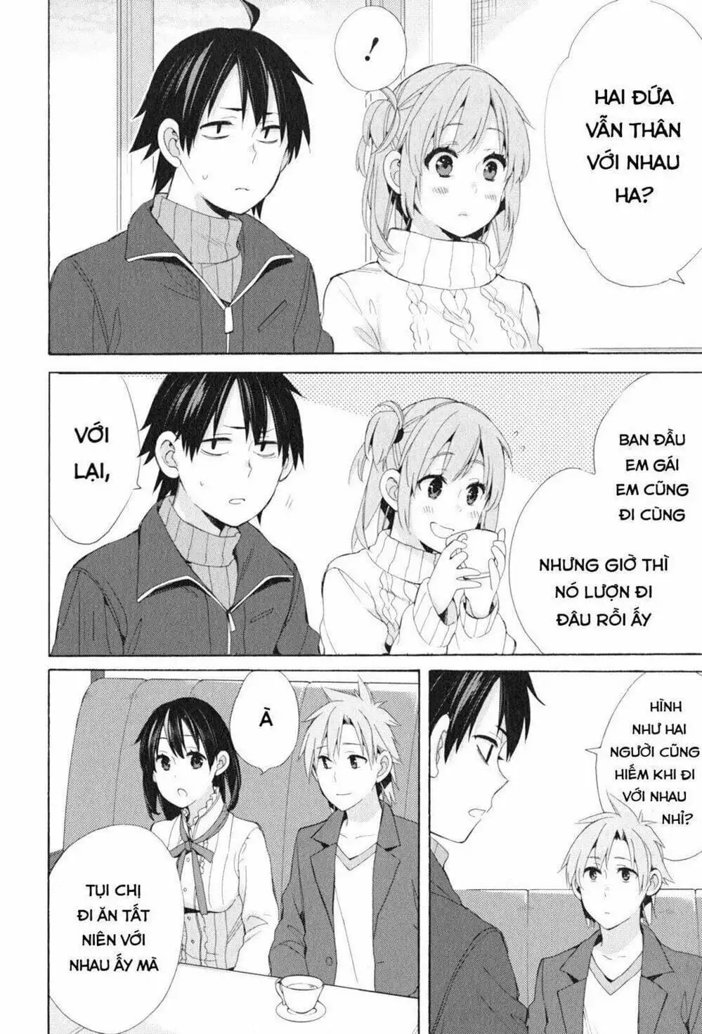 Truyện Tranh Chuyện Tình Thanh Xuân Bi Hài Của Tôi Quả Nhiên Là Sai Lầm - Oregairu trang 6