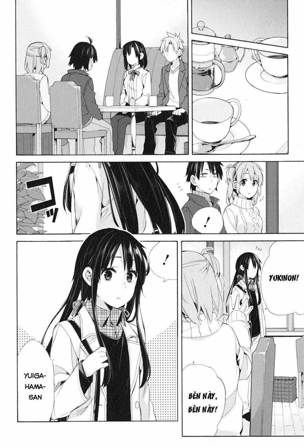 Truyện Tranh Chuyện Tình Thanh Xuân Bi Hài Của Tôi Quả Nhiên Là Sai Lầm - Oregairu trang 6
