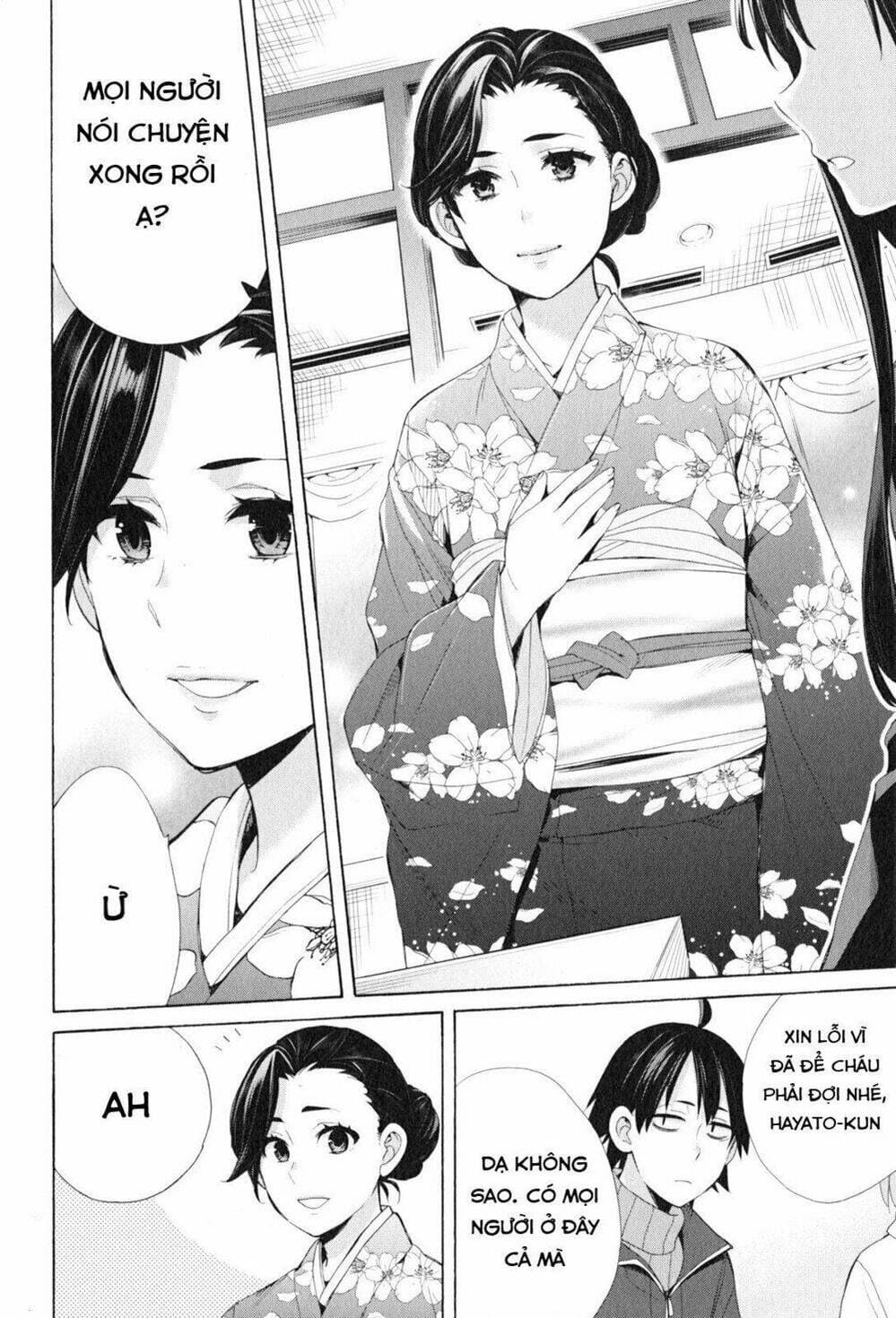 Truyện Tranh Chuyện Tình Thanh Xuân Bi Hài Của Tôi Quả Nhiên Là Sai Lầm - Oregairu trang 6