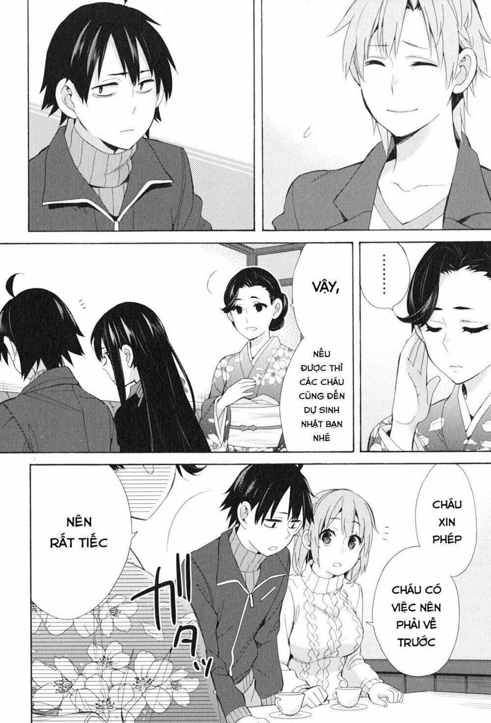 Truyện Tranh Chuyện Tình Thanh Xuân Bi Hài Của Tôi Quả Nhiên Là Sai Lầm - Oregairu trang 6