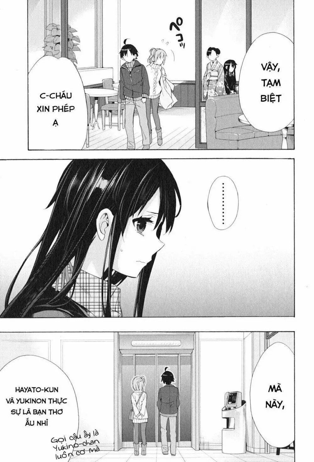 Truyện Tranh Chuyện Tình Thanh Xuân Bi Hài Của Tôi Quả Nhiên Là Sai Lầm - Oregairu trang 6