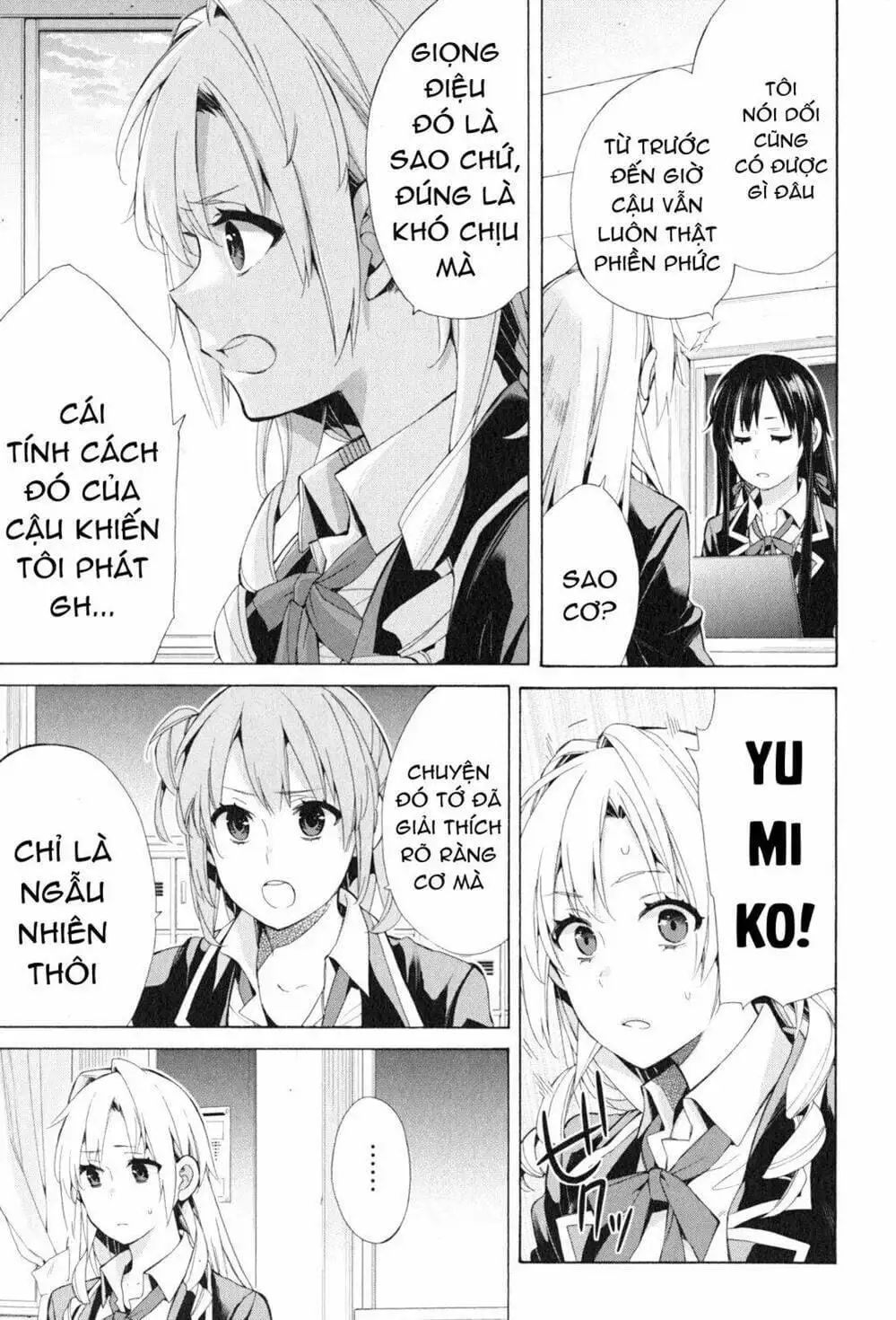 Truyện Tranh Chuyện Tình Thanh Xuân Bi Hài Của Tôi Quả Nhiên Là Sai Lầm - Oregairu trang 6