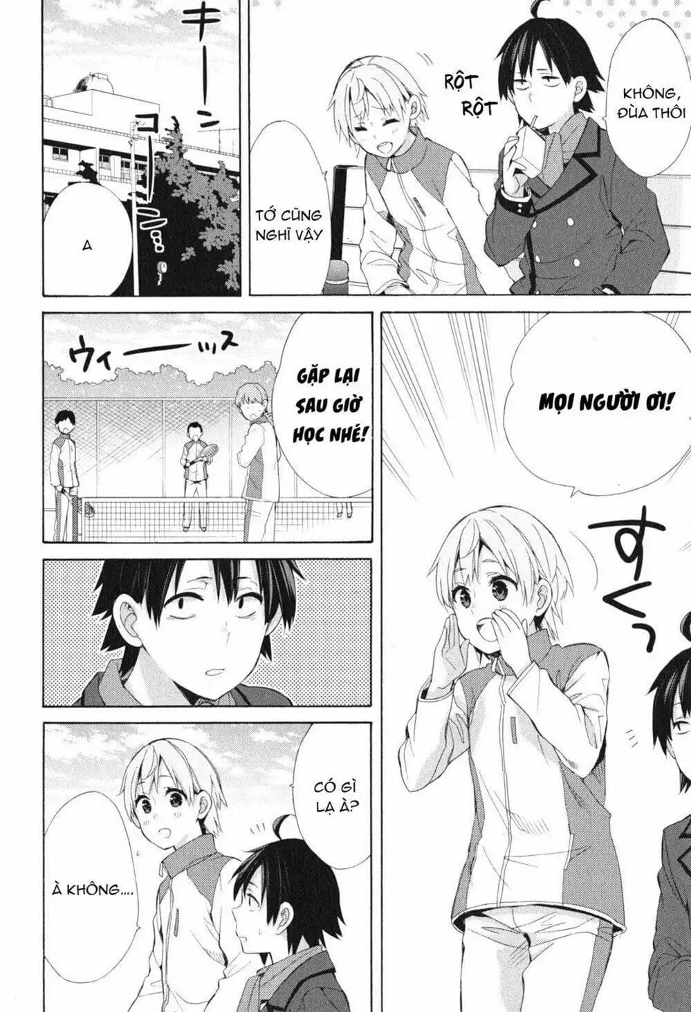 Truyện Tranh Chuyện Tình Thanh Xuân Bi Hài Của Tôi Quả Nhiên Là Sai Lầm - Oregairu trang 6