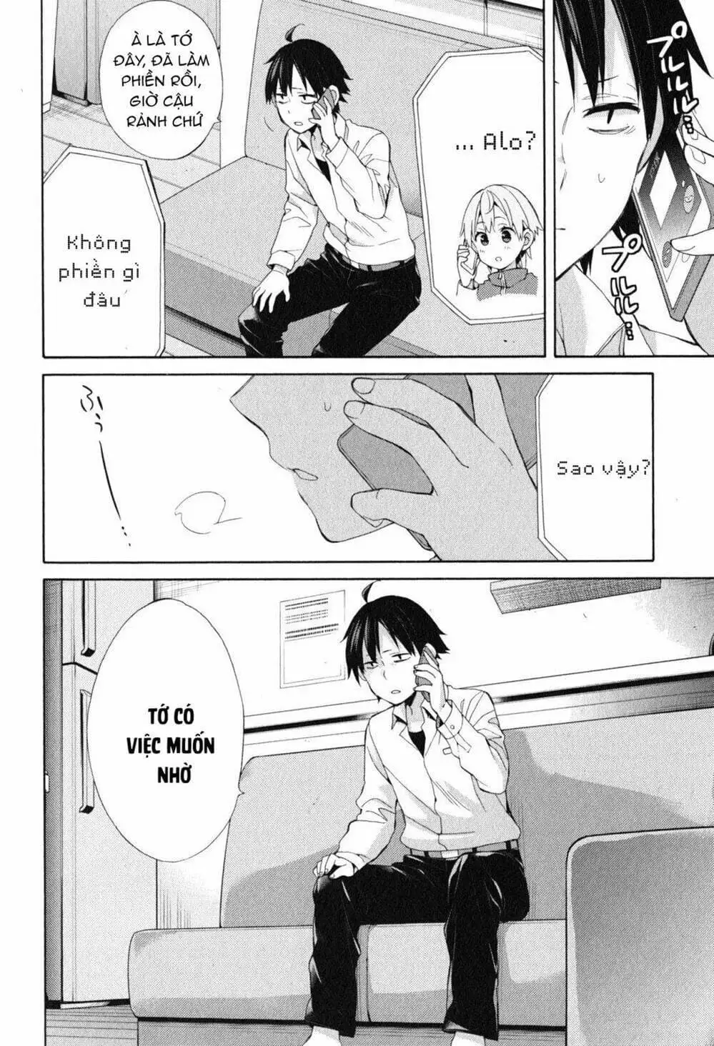 Truyện Tranh Chuyện Tình Thanh Xuân Bi Hài Của Tôi Quả Nhiên Là Sai Lầm - Oregairu trang 6