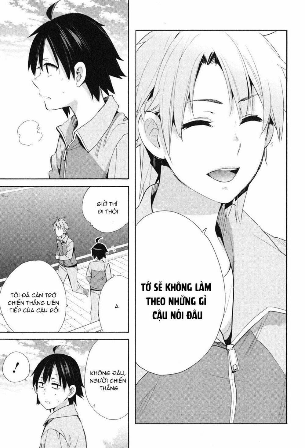 Truyện Tranh Chuyện Tình Thanh Xuân Bi Hài Của Tôi Quả Nhiên Là Sai Lầm - Oregairu trang 6