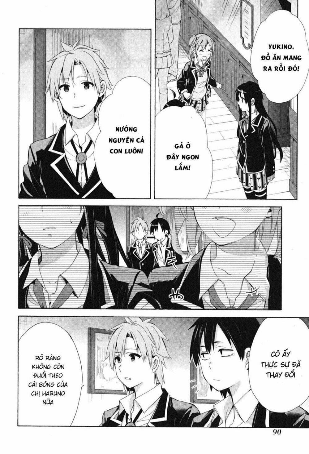 Truyện Tranh Chuyện Tình Thanh Xuân Bi Hài Của Tôi Quả Nhiên Là Sai Lầm - Oregairu trang 6