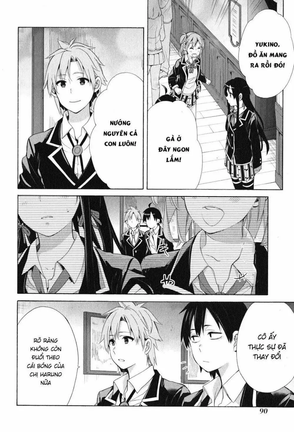 Truyện Tranh Chuyện Tình Thanh Xuân Bi Hài Của Tôi Quả Nhiên Là Sai Lầm - Oregairu trang 6