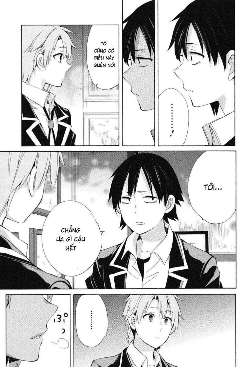 Truyện Tranh Chuyện Tình Thanh Xuân Bi Hài Của Tôi Quả Nhiên Là Sai Lầm - Oregairu trang 6