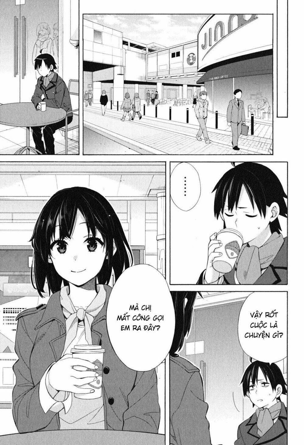 Truyện Tranh Chuyện Tình Thanh Xuân Bi Hài Của Tôi Quả Nhiên Là Sai Lầm - Oregairu trang 6